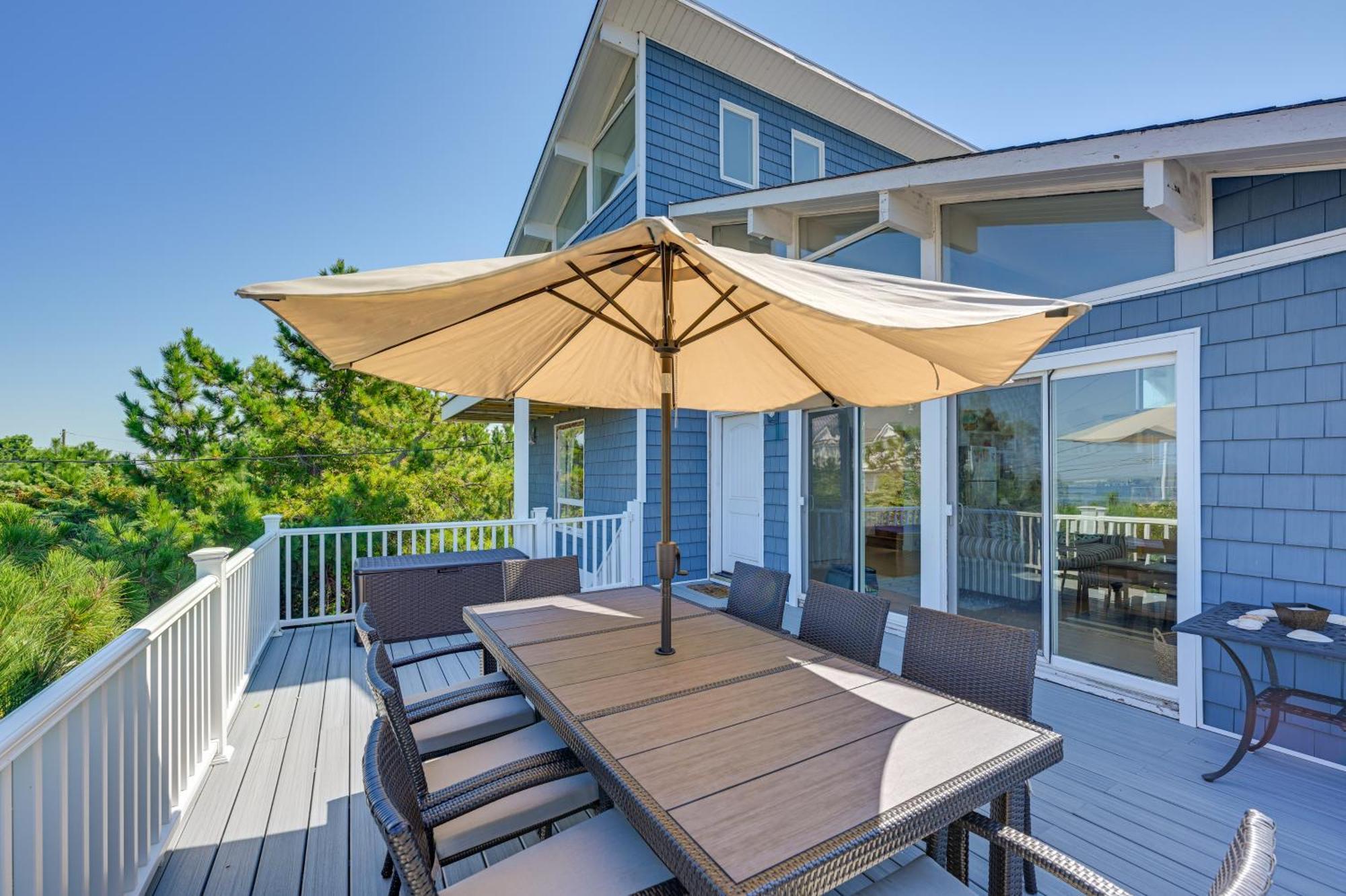 Westhampton Beach Home With Deck And Ocean Views! מראה חיצוני תמונה